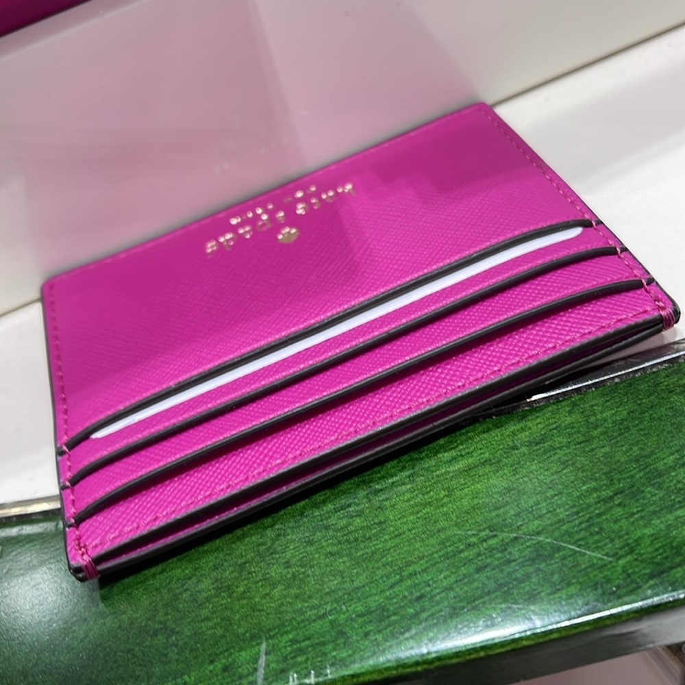 Kate Spade Schuyler Small Slim Card Holder
Baja Rose 
NWT - Picture 5 of 16